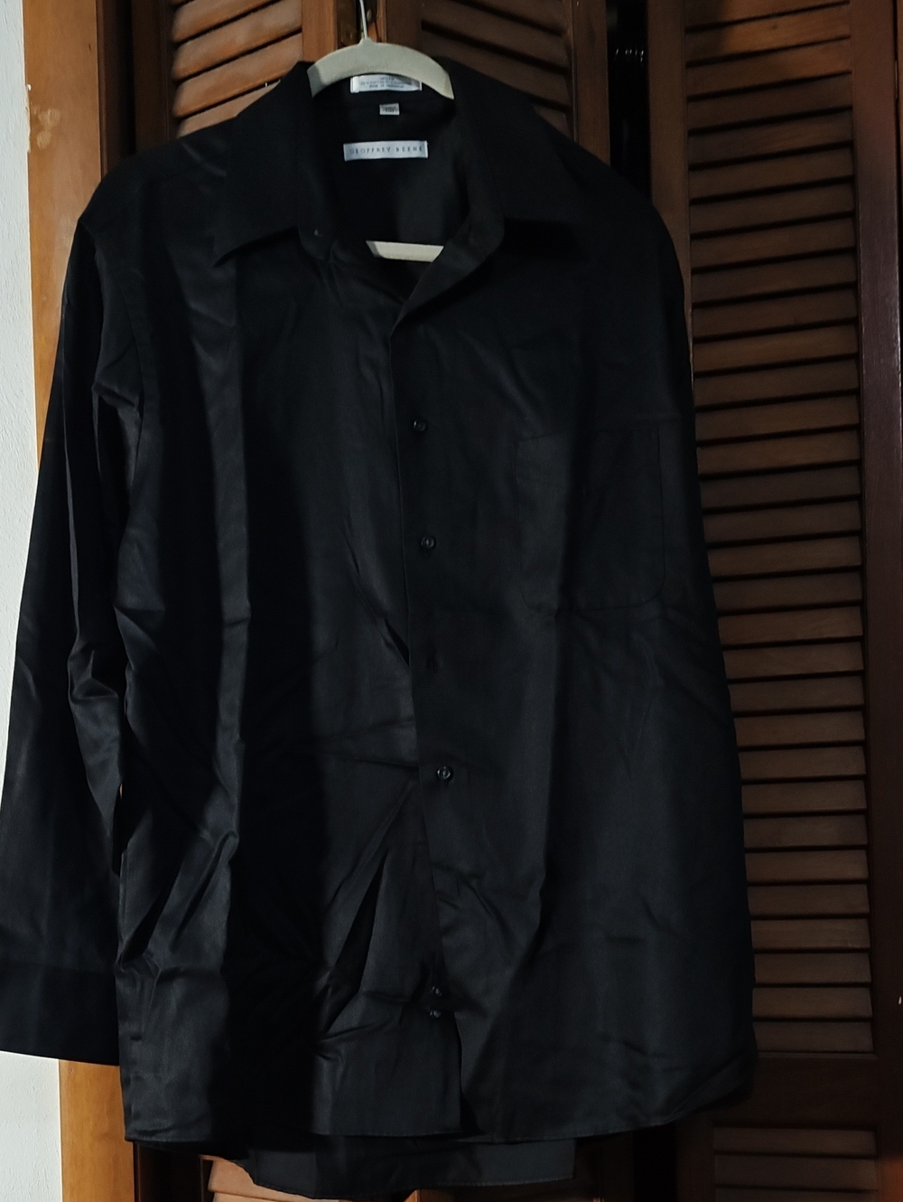 Geoffrey Beene Black Men’s Dress Shirt